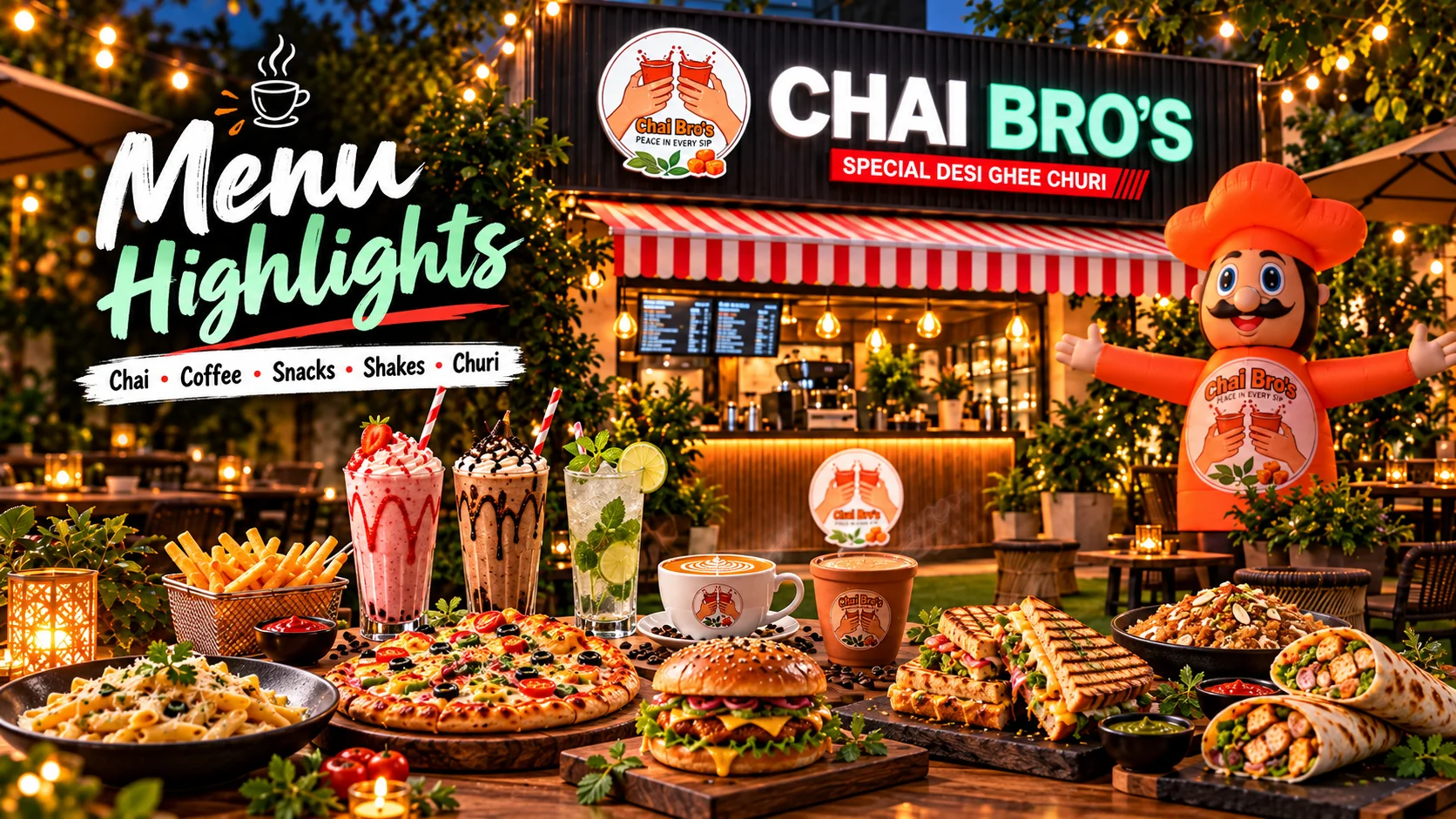 AI Food & Cafe Showcase