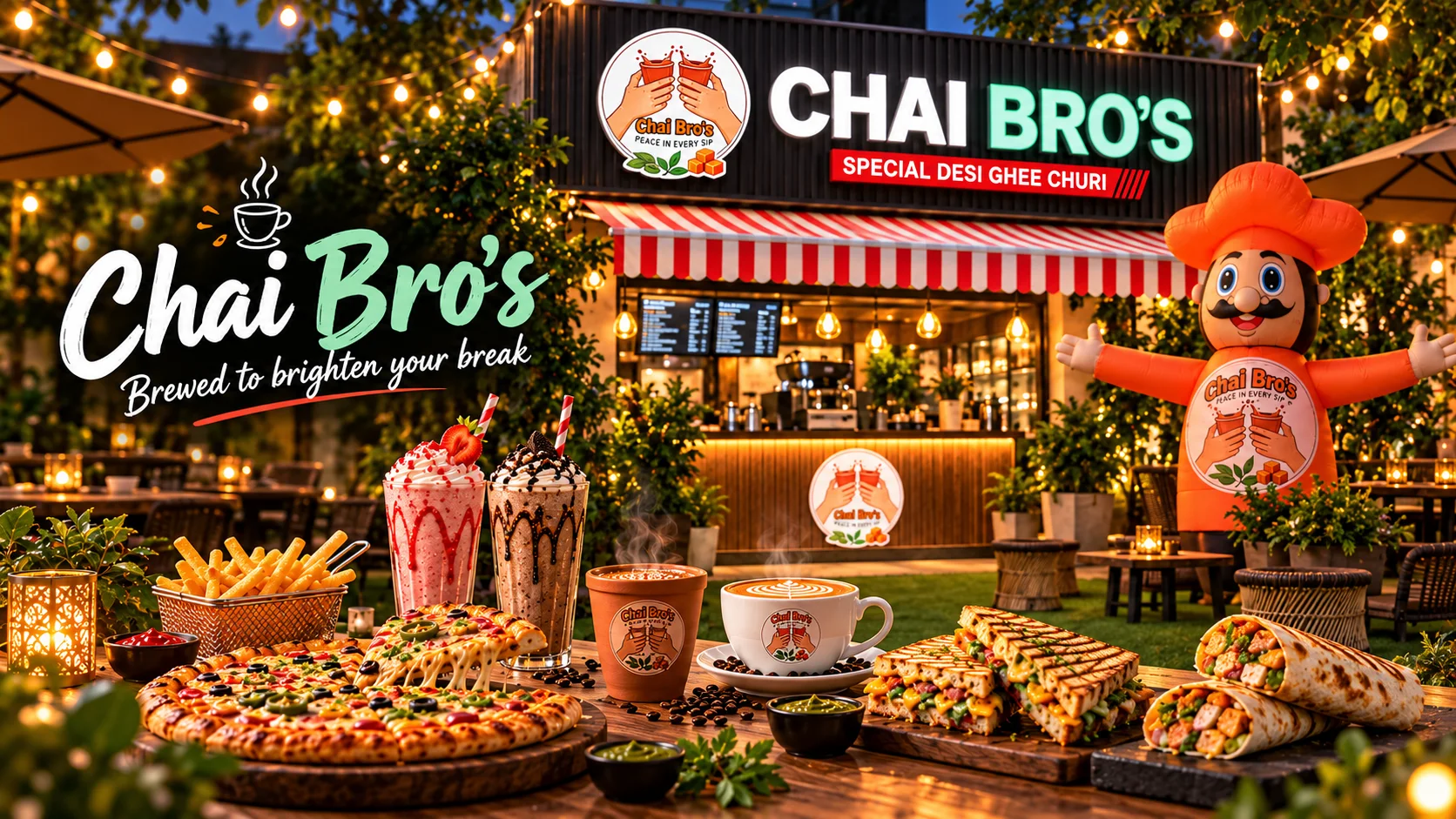 Chai Bro's cafe moments